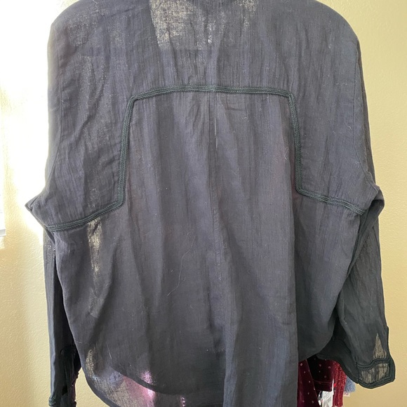 Free people New Romantics black sequence top - Picture 7 of 7